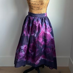 neiman marcus lela rose target high low skirt size 4